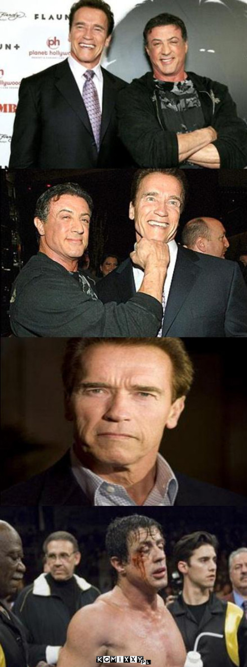 Arnold .vs. Sylvester –  