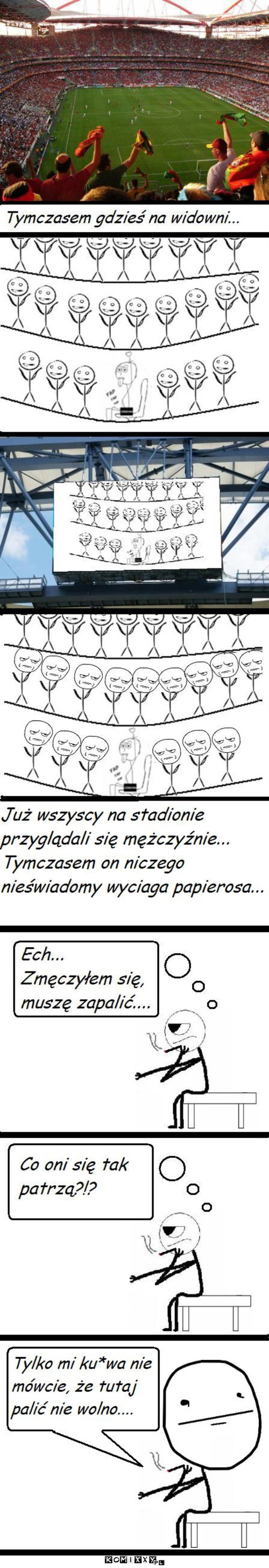 Mecz piłkarski... –  