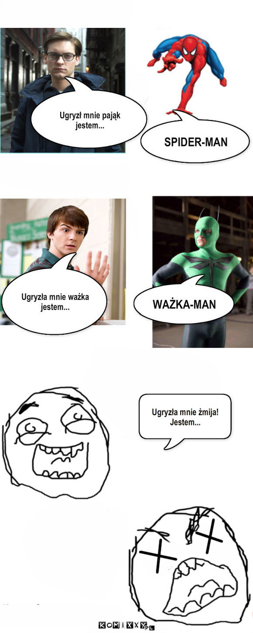 Superhero – Ugryzła mnie żmija! Jestem... 