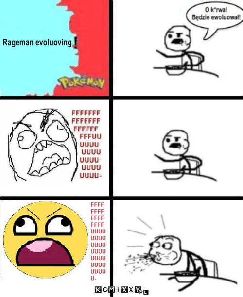 Rageman Ewolucja – Rageman evoluoving 