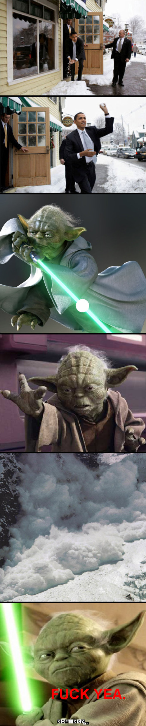 Yoda vs Obama –  