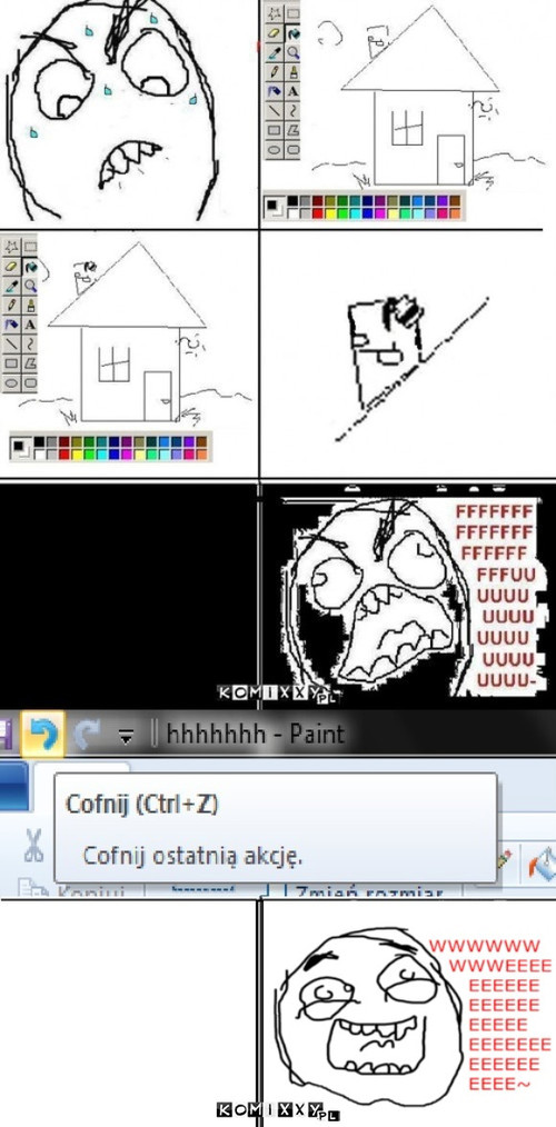 Ctrl+Z –  