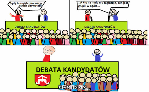 Debata kandydatów –  