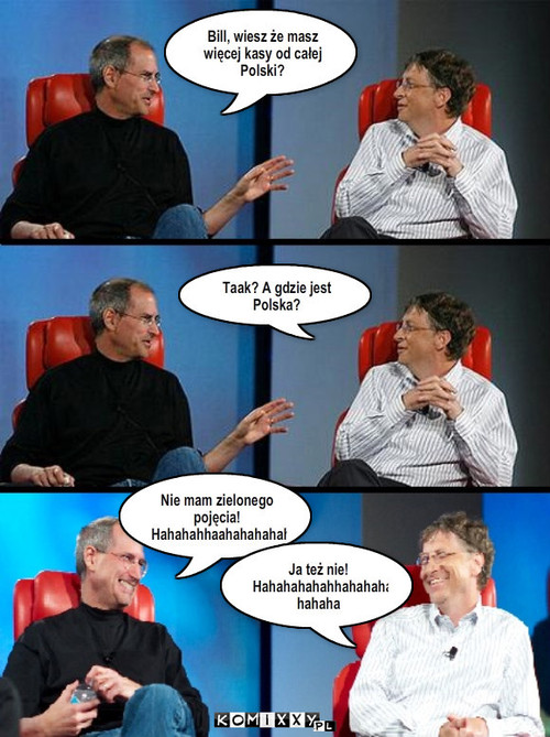 Bill Gates i jego kasa –  