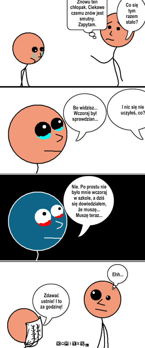 Chłopiec z problemem + color –  