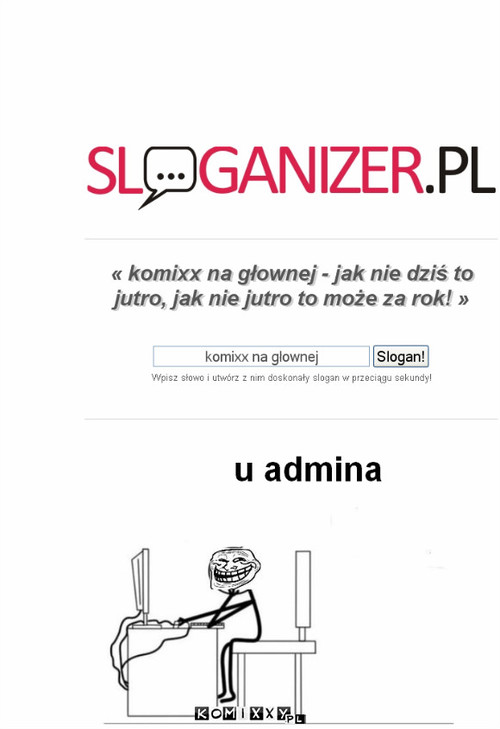 komixx na głównej –  