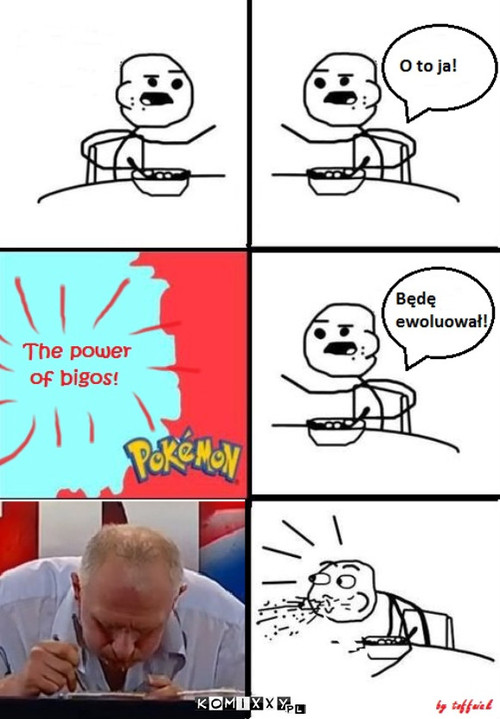 Cereal Guy ewoluuje –  