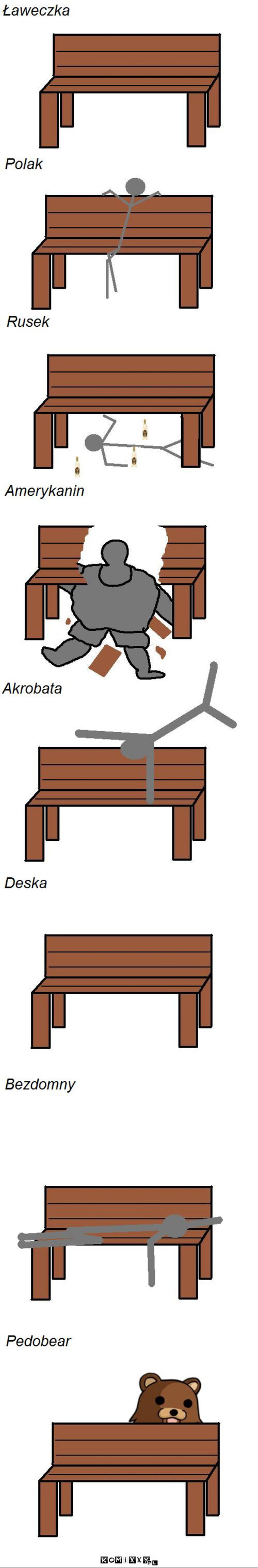 Z życia ławek –  