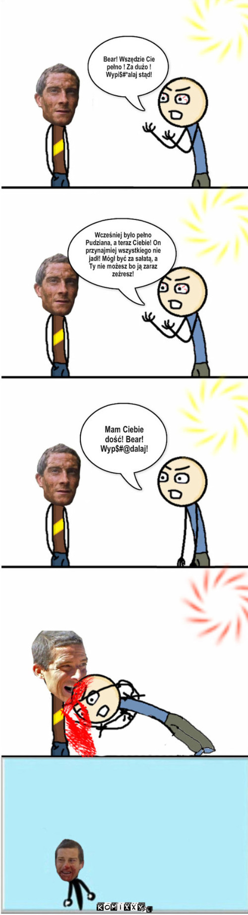 Bear Grylls? Za dużo! –  