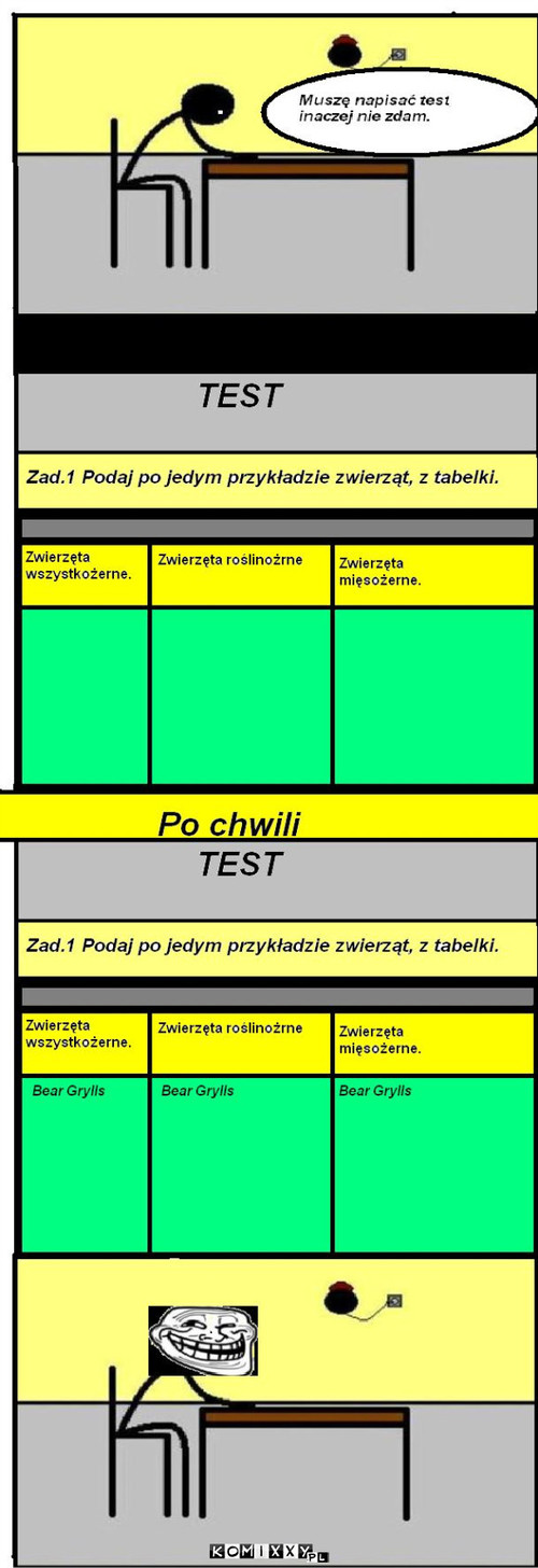 Bear znów w akcji. –  