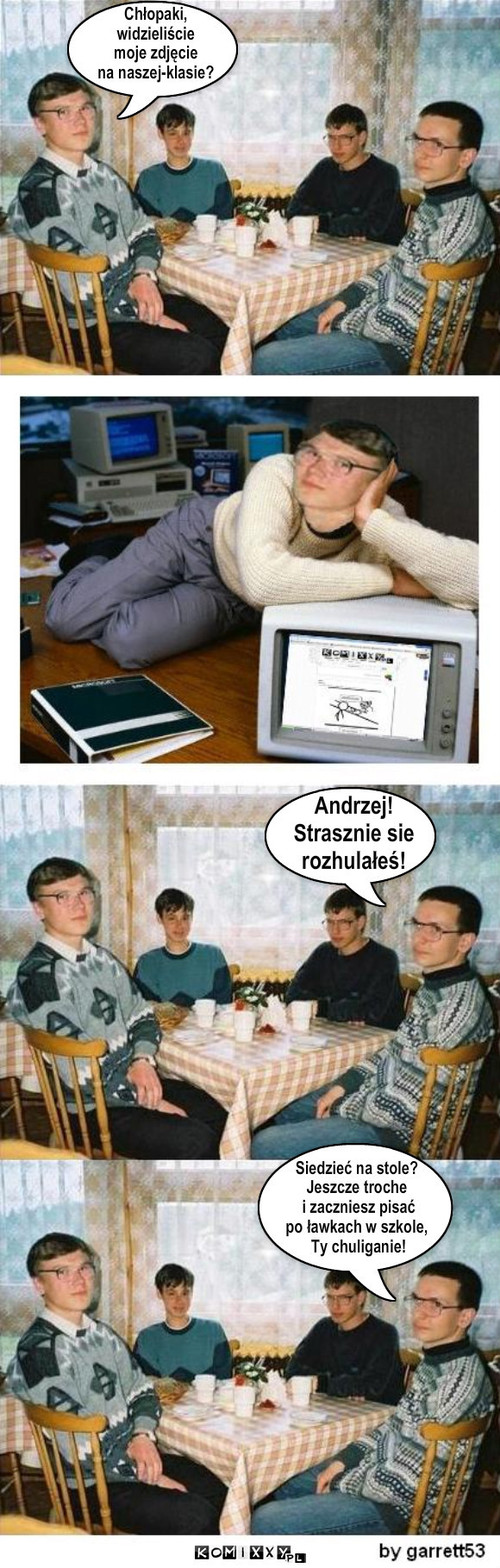 Andrzej na naszej-klasie –  