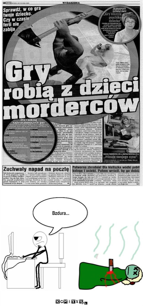 Gry, co one robią z dziećmi ? – Bzdura... 