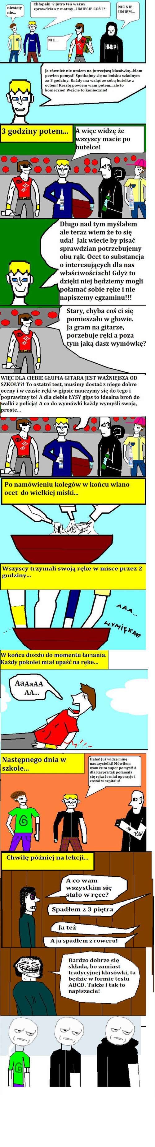 przygoda z octem –  