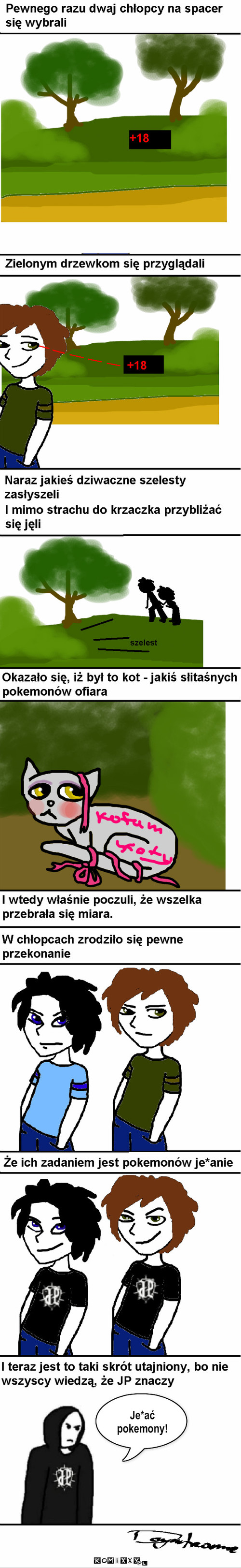 Historii początek – Je*ać pokemony! 