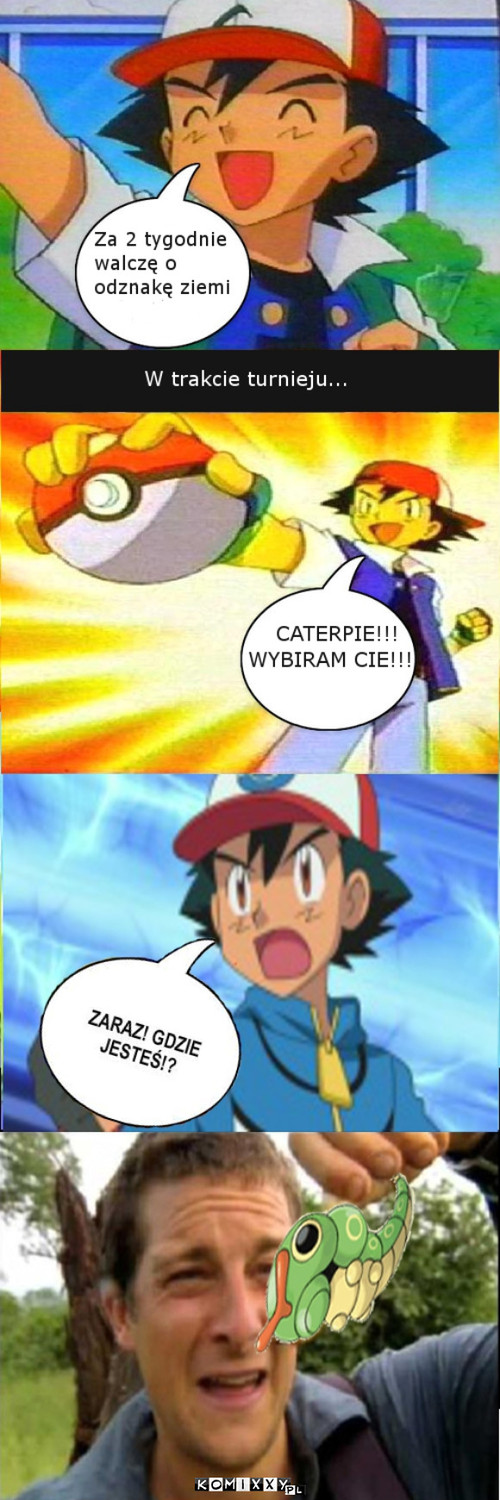 Gdzie jest caterpie? –  