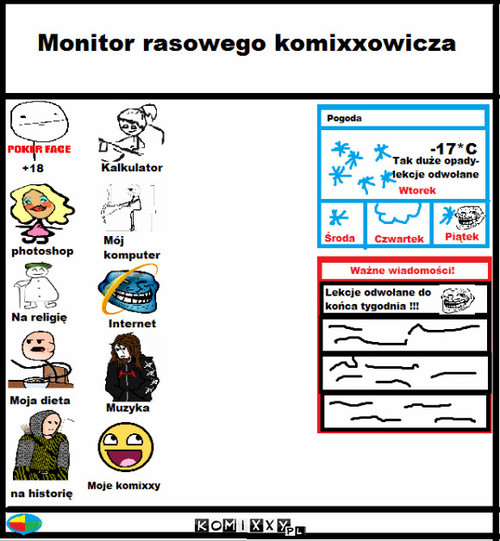 Monitor komixxowicza –  