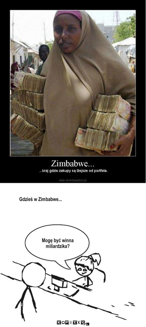 Zimbabwe – Mogę być winna miliardzika? Gdzieś w Zimbabwe... 