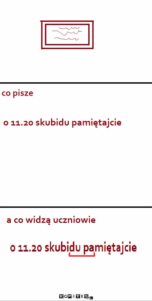 co widać –  