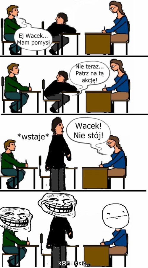 Wpadka nauczycielki –  