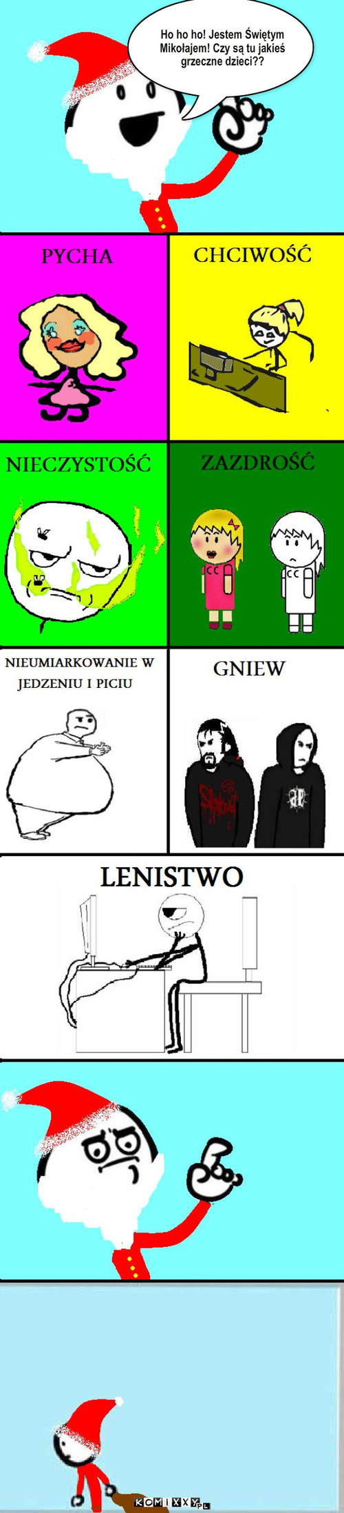 Św. mikołaj – Ho ho ho! Jestem Świętym Mikołajem! Czy są tu jakieś grzeczne dzieci?? 