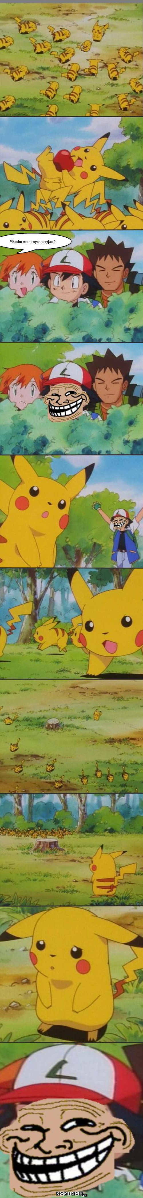 Pokemon – Pikachu ma nowych przyjaciół. 