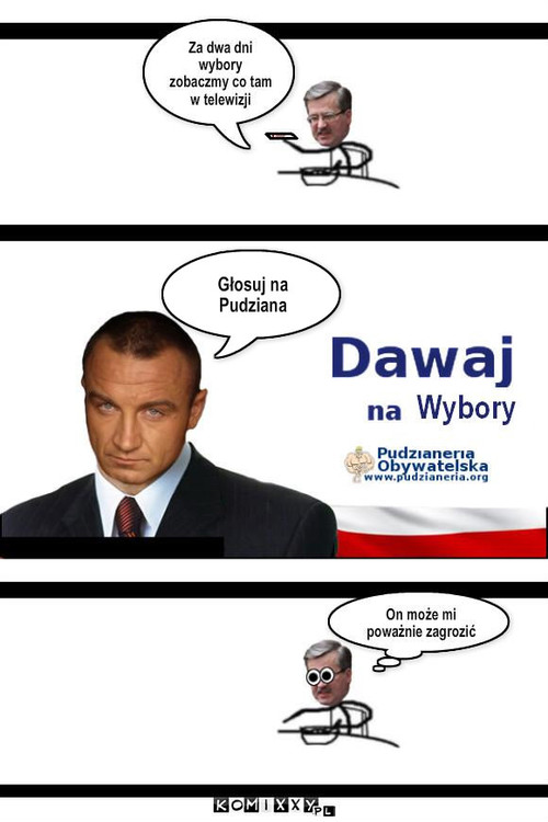 Wybory 2014 – Głosuj na Pudziana 