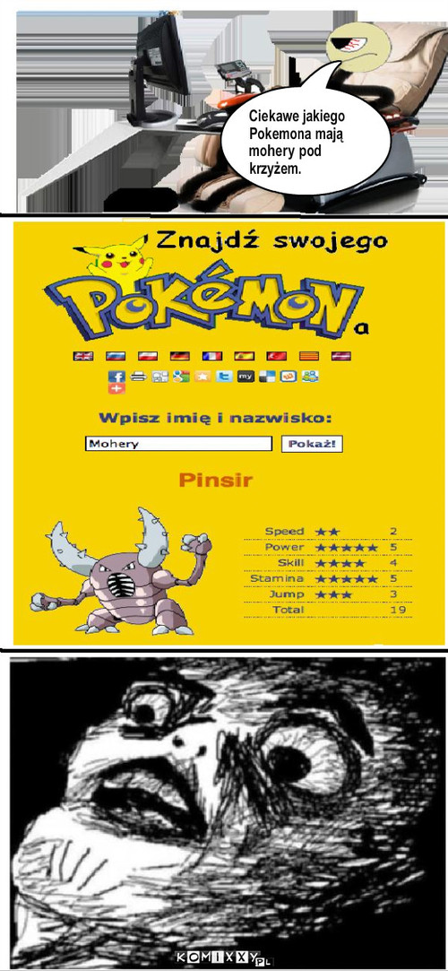 Pokemon Moherów – Ciekawe jakiego Pokemona mają mohery pod krzyżem. 