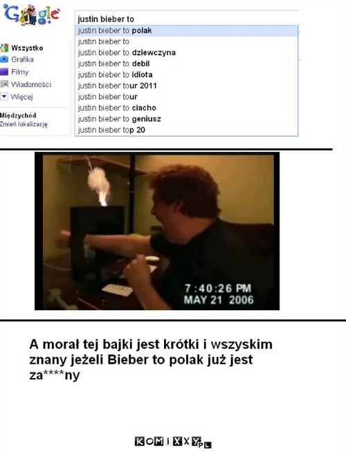 Bieber to polak –  