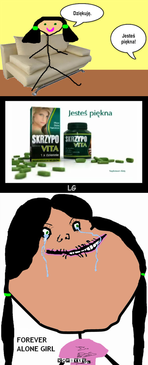 Jesteś piękna! – Dziękuję. Jesteś piękna! 