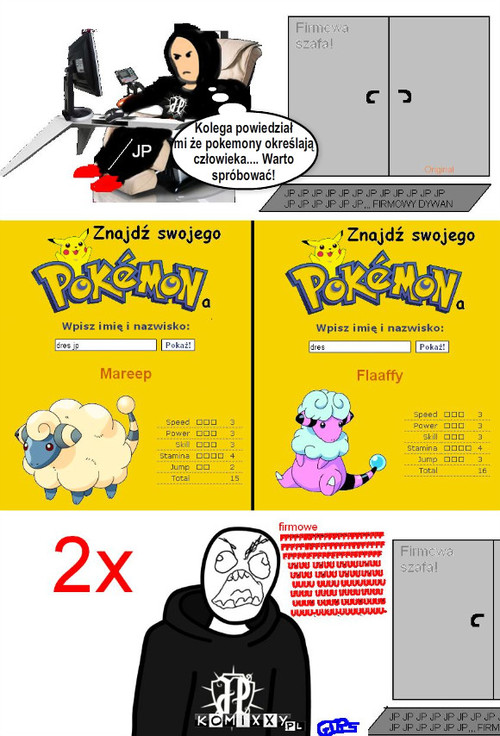 Pokemon dres – Kolega powiedział 
mi że pokemony określają
człowieka.... Warto 
spróbować! 