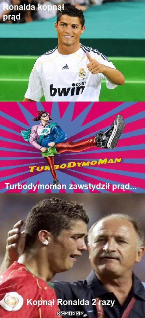 Ronaldo vs Turbodymoman –  