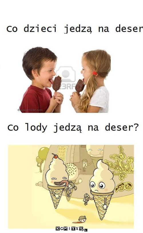 Kto co je na deser –  