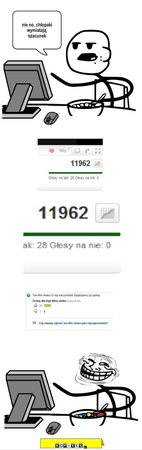Troll – nie no, chłopaki wymiatają, 
szacunek 