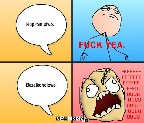 Zakupy – Kupiłem piwo. Bezalkoholowe. 