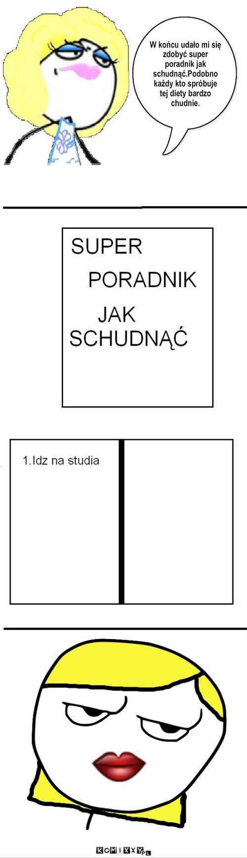 Poradnik – W końcu udało mi się zdobyć super poradnik jak schudnąć.Podobno każdy kto spróbuje tej diety bardzo chudnie. 