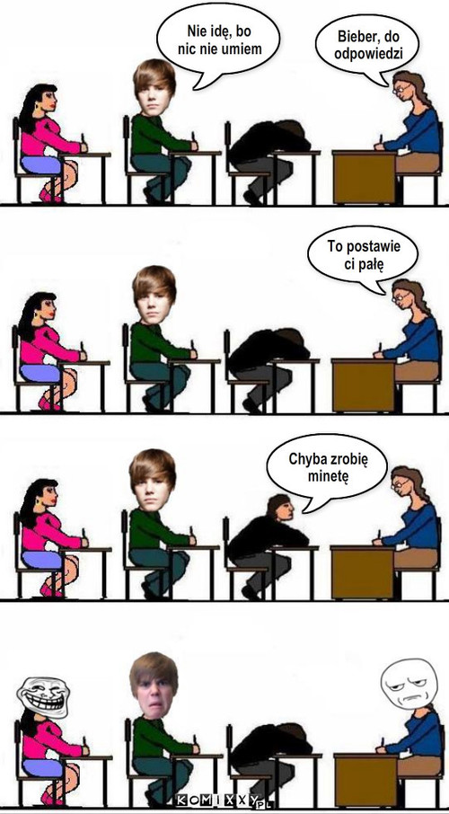 Bieber w szkole –  