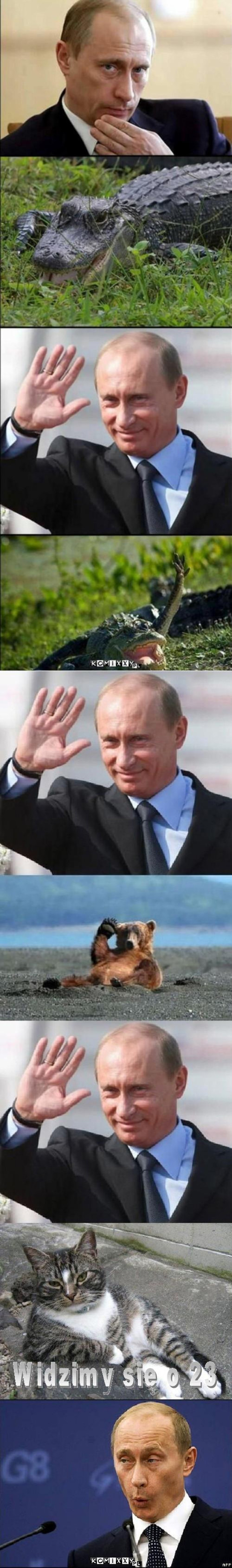 Putin i zwierzaki –  