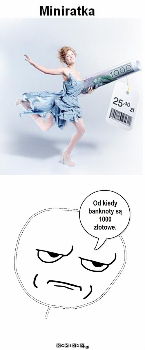 1000zł w banknocie – Od kiedy banknoty są 1000  złotowe. 