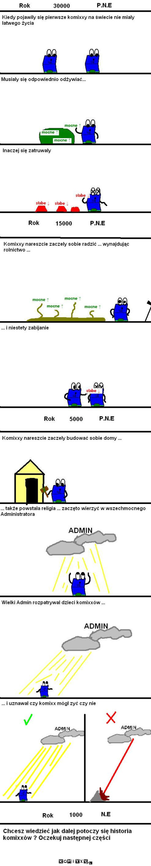 Historia komixxów cz. I –  