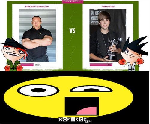 Bieber vs Pudzian WTF? –  