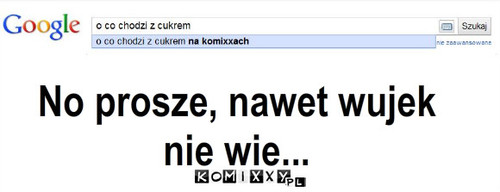 Google – No prosze, nawet wujek nie wie... 