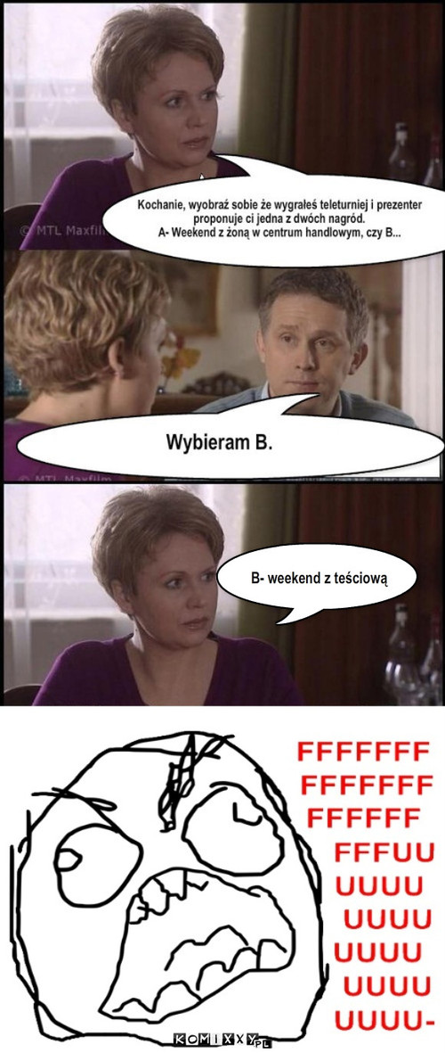 Wygrana – B- weekend z teściową 