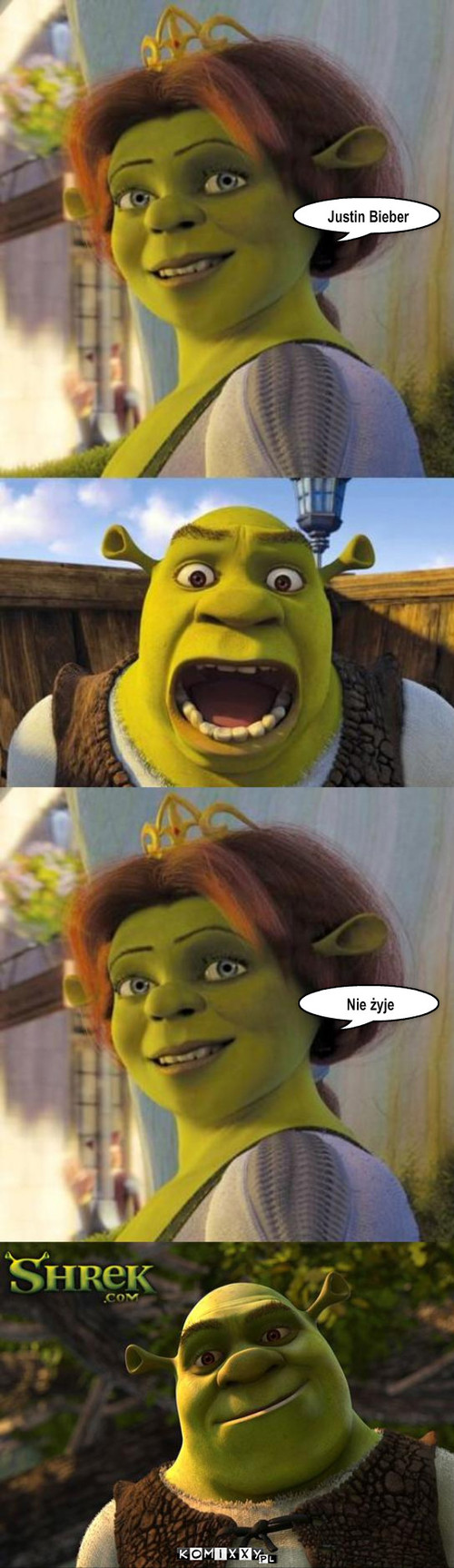 Shrek and Justin – Justin Bieber Nie żyje 