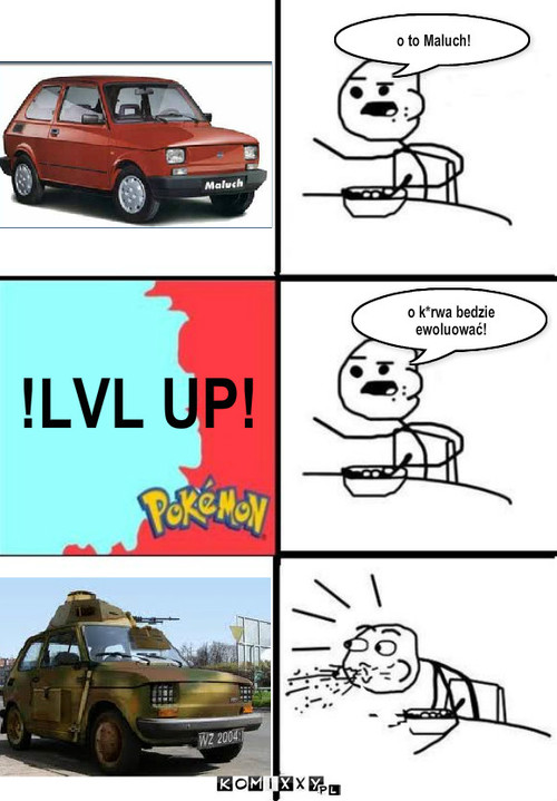 Maluch – !LVL UP! o to Maluch! o k*rwa bedzie ewoluować! 