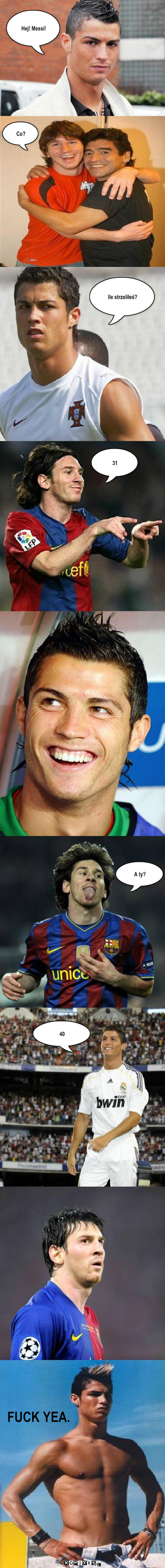 C.Ronaldo vs. Messi –  