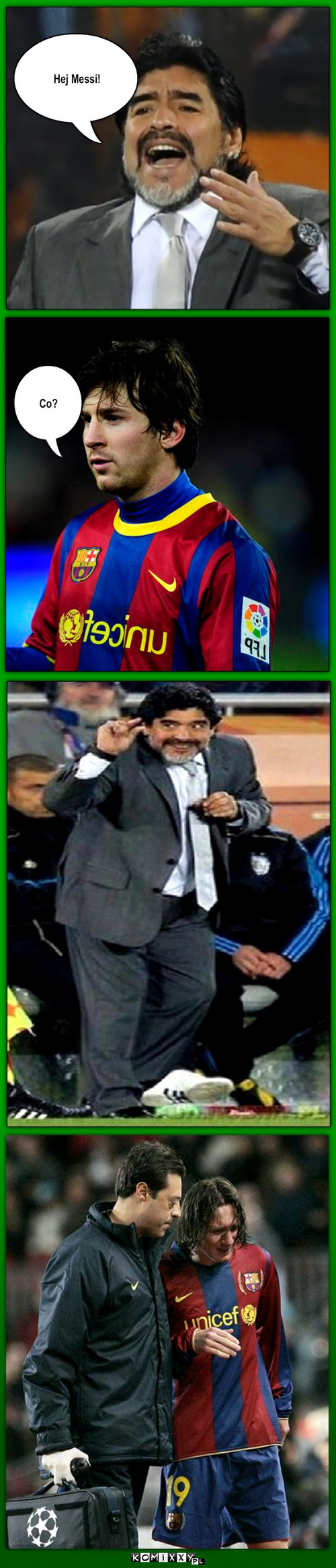 Maradona vs. Messi – Hej Messi! Co? 