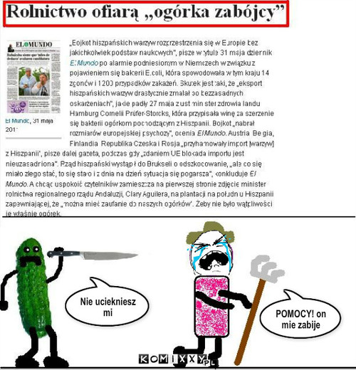 Zabójca – POMOCY! on mie zabije Nie uciekniesz mi 