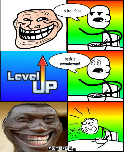 Troll face – o troll face będzie ewoulować! 