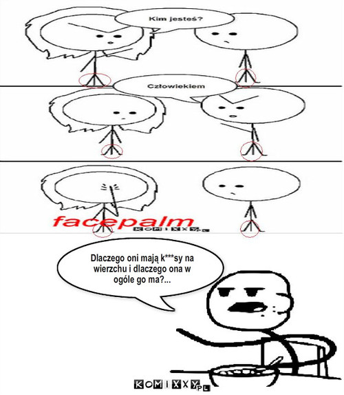 Spostrzegawczy Cereal Guy – Dlaczego oni mają k***sy na wierzchu i dlaczego ona w ogóle go ma?... 