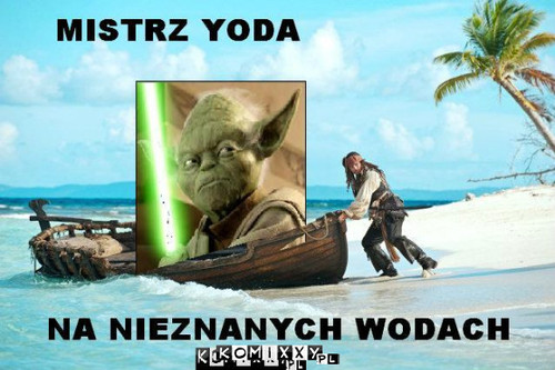 Mistrz Yoda i Piraci z Karaibów !!! –  